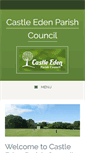 Mobile Screenshot of castleedenparishcouncil.gov.uk